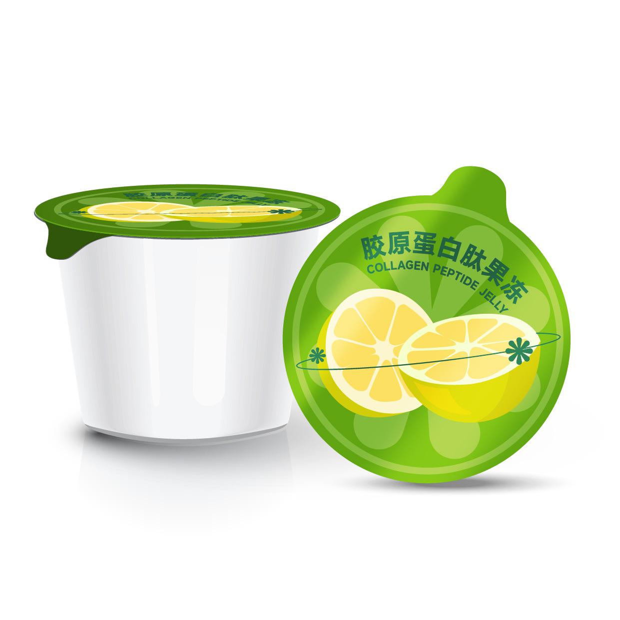 加強版膠原蛋白肽果凍OEM 排便益生元果味杯裝果凍代加工貼牌工廠